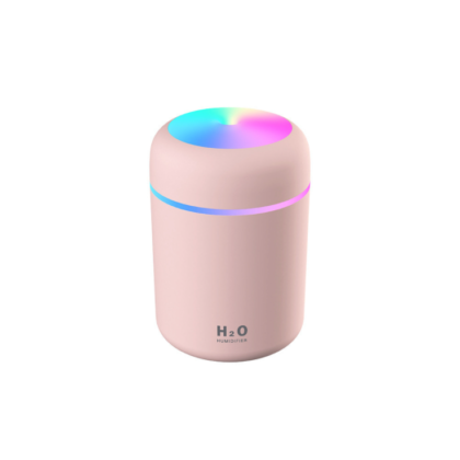 H2O Aroma Diffuser Pink / Elektrische Luchtbevochtiger / 300 ML